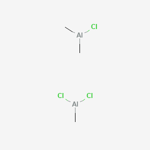 molecular formula C3H9Al2Cl3 B8448862 Trichlorotrimethyldialuminum 