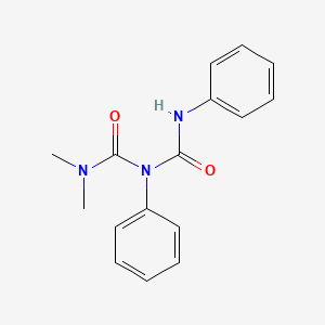 1,1-Dimethyl-3-phenyl-3-(phenylcarbamoyl)urea
