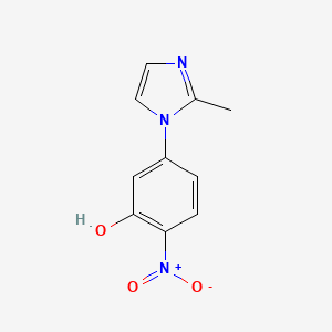 5-(2'-Methylimdazol-1-yl)-2-nitrophenol