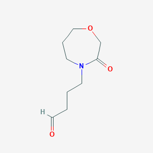 4-(3-Oxo-[1,4]oxazepan-4-yl)-butyraldehyde