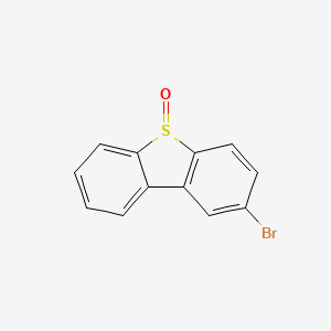 molecular formula C12H7BrOS B8449058 2-Bromodibenzothiophene 5-oxide 