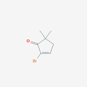 2-Bromo-5,5-dimethylcyclopent-2-enone