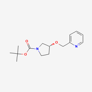 (R)-tert-butyl 3-(pyridin-2-ylmethoxy)pyrrolidine-1-carboxylate