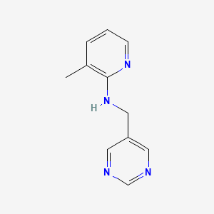 N-(5-pyrimidinylmethyl)-3-methyl-2-pyridinamine