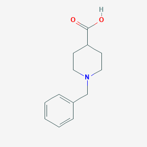 molecular formula C13H17NO2 B084492 1-Benzylpiperidine-4-carboxylic acid CAS No. 10315-07-8