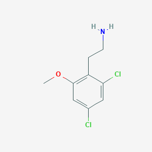 2-(2,4-Dichloro-6-methoxyphenyl)ethanamine