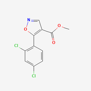 Methyl-5-(2',4'-dichlorophenyl)-4-isoxazolecarboxylate