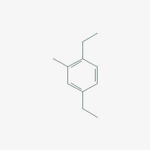 molecular formula C11H16 B084493 1,4-Diethyl-2-methylbenzene CAS No. 13632-94-5