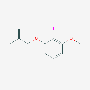 2-Iodo-1-(methyloxy)-3-[(2-methyl-2-propen-1-yl)oxy]benzene