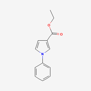Ethyl 1-phenyl-3-pyrrolecarboxylate