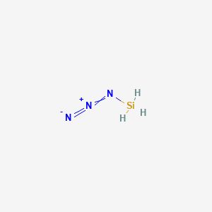 molecular formula H3N3Si B8449391 Azidosilane CAS No. 13847-60-4