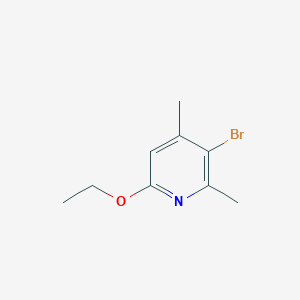 3-Bromo-6-ethoxy-2,4-dimethylpyridine