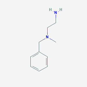 molecular formula C10H16N2 B084496 N1-Benzyl-N1-methylethane-1,2-diamine CAS No. 14165-18-5