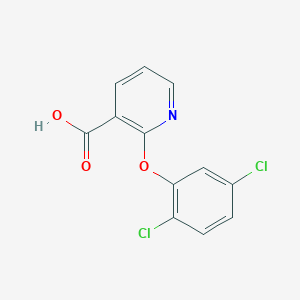molecular formula C12H7Cl2NO3 B8449709 2-(2,5-Dichloro-phenoxy)-nicotinic acid 