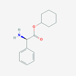 molecular formula C14H19NO2 B8449748 (R)-cyclohexyl 2-amino-2-phenylacetate 