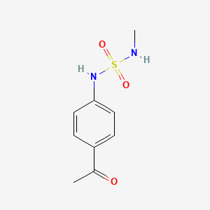 N-(4-Acetylphenyl)-N'-methylsulfamide