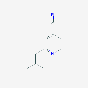 4-Cyano-2-isobutylpyridine