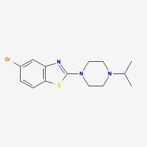 5-Bromo-2-(4-isopropylpiperazin-1-yl)benzothiazole
