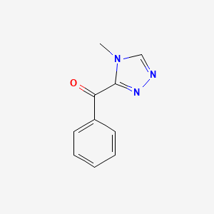 (4-methyl-4H-1,2,4-triazol-3-yl)(phenyl)methanone