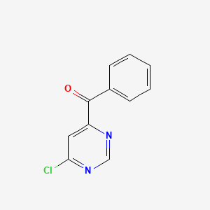 (6-Chloro-pyrimidin-4-yl)-phenyl-methanone