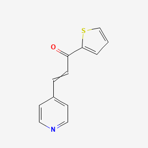 1-(Thiophen-2-yl)-3-(4-pyridinyl)-2-propene-1-one