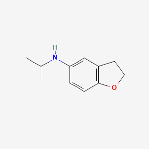 N-isopropyl-2,3-dihydro-5-benzofuranamine
