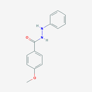 4-methoxy-N'-phenylbenzohydrazide