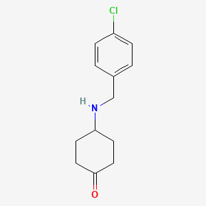 4-[N-(4-Chloro-benzyl)-amino]-cyclohexanone