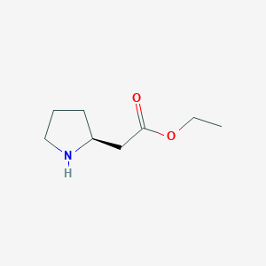 (S)-2-(ethoxycarbonylmethyl)pyrrolidine