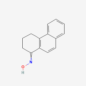 molecular formula C14H13NO B8450577 1,2,3,4-Tetrahydrophenanthren-1-one oxime 