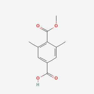 B8450805 4-(methoxycarbonyl)-3,5-dimethylbenzoic acid CAS No. 18958-19-5