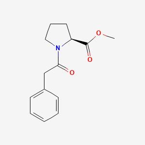 (2S)-1-(phenylacetyl)pyrrolidine-2-carboxylic acid methyl ester