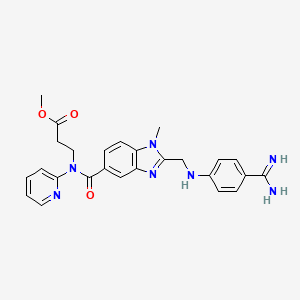 molecular formula C26H27N7O3 B8450857 KE5D5QJ3SP CAS No. 771459-37-1