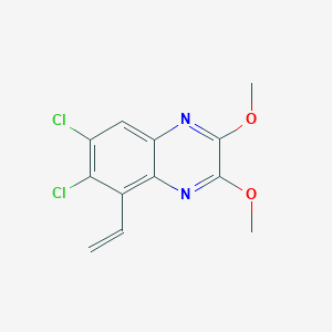 6,7-Dichloro-2,3-dimethoxy-5-ethenylquinoxaline