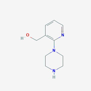molecular formula C10H15N3O B8450931 (2-Piperazin-1-ylpyridin-3-yl)methanol 