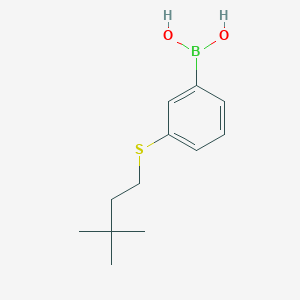3-(3,3-Dimethyl-butylsulfanyl)phenylboronic acid
