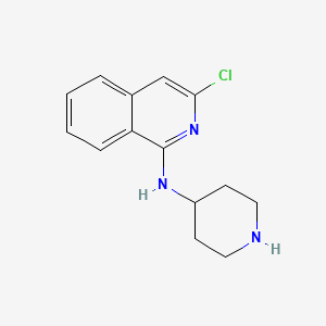 3-chloro-N-piperidin-4-ylisoquinolin-1-amine