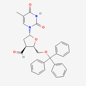 3'-deoxy-3'-C-formyl-5'-O-tritylthymidine