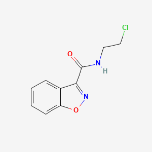N-(2-chloroethyl)-1,2-benzisoxazole-3-carboxamide