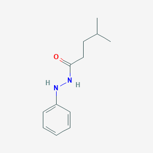 molecular formula C12H18N2O B8451249 4-methyl-N'-phenyl-pentanehydrazide 