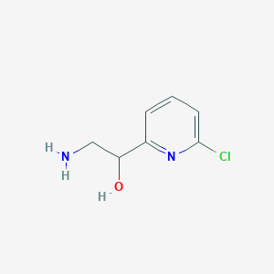 2-Hydroxy-2-(2-chloro-pyridin-6-yl)-ethanamine
