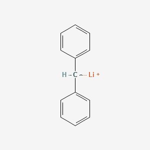 molecular formula C13H11Li B8451562 Lithium, (diphenylmethyl)- CAS No. 881-42-5