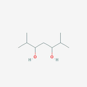 molecular formula C9H20O2 B8451571 2,6-Dimethyl-3,5-heptandiol 