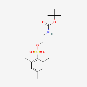 2-(tert-Butyloxycarbonylamino)ethyl 2,4,6-trimethylbenzenesulfonate