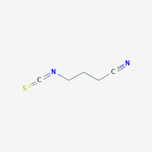 molecular formula C5H6N2S B8451732 4-Isothiocyanato-butyronitrile 