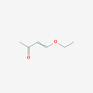 molecular formula C6H10O2 B8451775 4-Ethoxy-but-3-en-2-one 