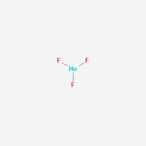 molecular formula F3Ho B084518 氟化钬（HoF3） CAS No. 13760-78-6