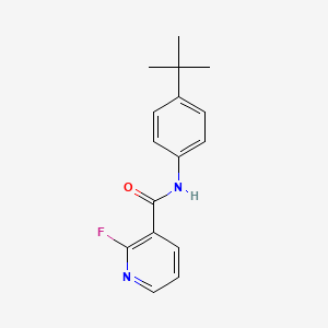 molecular formula C16H17FN2O B8451938 N-(4-tert-butyl-phenyl)-2-fluoro-nicotinamide 