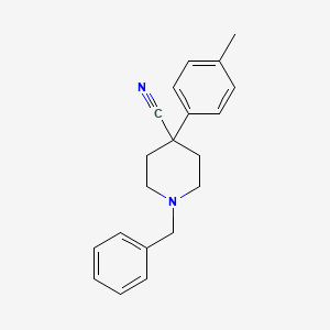 1-Benzyl-4-(4-methylphenyl)piperidine-4-carbonitrile