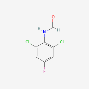 N-formyl-2,6 dichloro-4-fluoroaniline